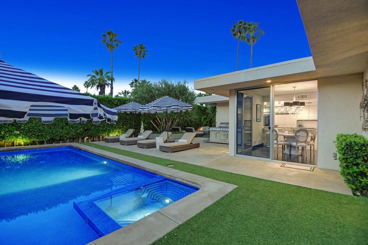 Canyon Palms Estate- Ultra-Luxe, Pool, Spa, Firepit, Outdoor Kitchen & More Palm Springs Esterno foto