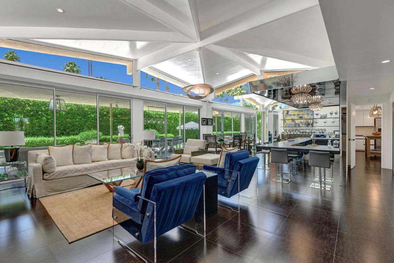 Canyon Palms Estate- Ultra-Luxe, Pool, Spa, Firepit, Outdoor Kitchen & More Palm Springs Esterno foto